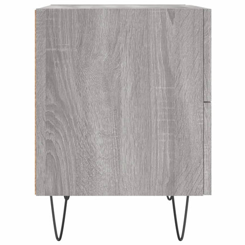 vidaXL Nachttische 2 Stk. Grau Sonoma 40x35x47,5 cm Holzwerkstoff