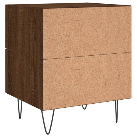 vidaXL Nachttisch Braune Eiche 40x35x47,5 cm Holzwerkstoff