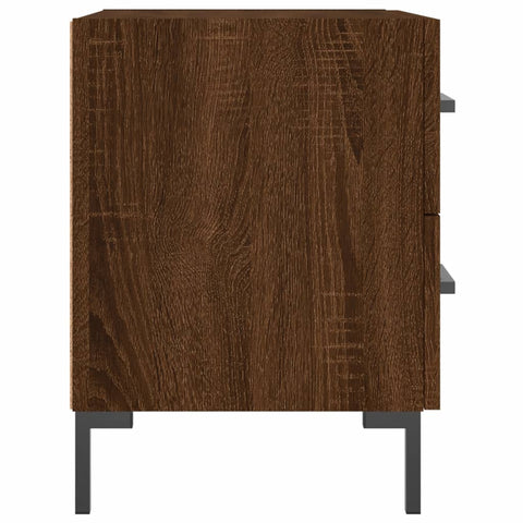 vidaXL Nachttisch Braune Eiche 40x35x47,5 cm Holzwerkstoff