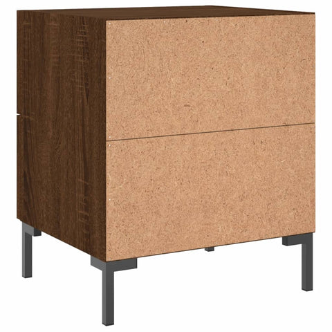 vidaXL Nachttisch Braune Eiche 40x35x47,5 cm Holzwerkstoff