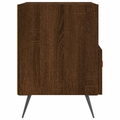 vidaXL Nachttisch Braune Eiche 40x35x47,5 cm Holzwerkstoff