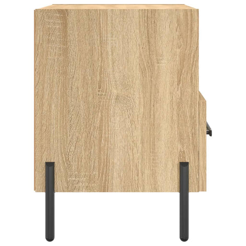 vidaXL Nachttische 2 Stk. Sonoma-Eiche 40x35x47,5 cm Holzwerkstoff