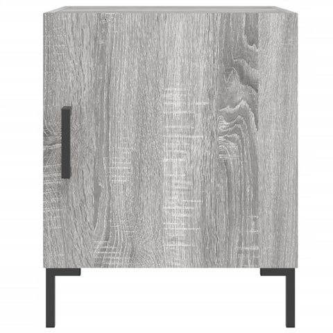 vidaXL Nachttische 2 Stk. Grau Sonoma 40x40x50 cm Holzwerkstoff