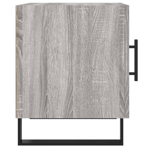 vidaXL Nachttische 2 Stk. Grau Sonoma 40x40x50 cm Holzwerkstoff