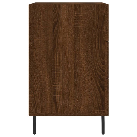 vidaXL Nachttisch Braun Eichen-Optik 40x40x66 cm Holzwerkstoff