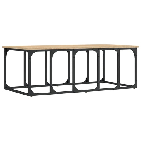 vidaXL Couchtisch Sonoma-Eiche 100x50x35,5 cm Holzwerkstoff