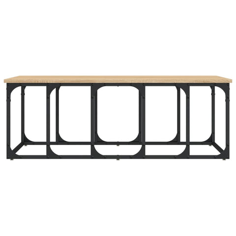 vidaXL Couchtisch Sonoma-Eiche 100x50x35,5 cm Holzwerkstoff