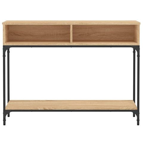 vidaXL Konsolentisch Sonoma-Eiche 100x30,5x75 cm Holzwerkstoff