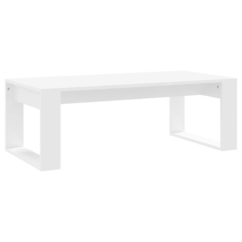 vidaXL Couchtisch Weiß 102x50x35 cm Holzwerkstoff