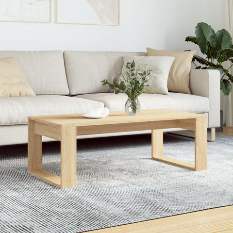 vidaXL Couchtisch Sonoma-Eiche 102x50x35 cm Holzwerkstoff