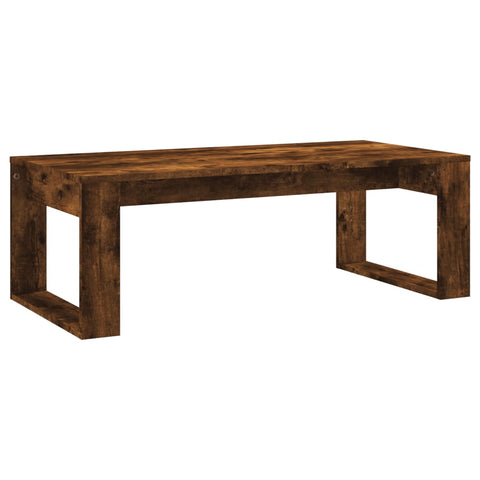 vidaXL Couchtisch Räuchereiche 102x50x35 cm Holzwerkstoff