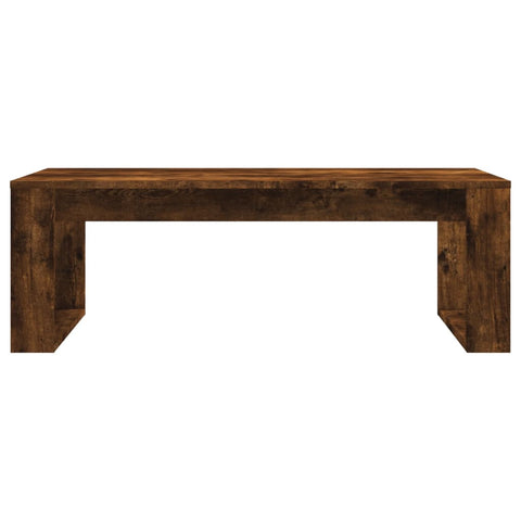 vidaXL Couchtisch Räuchereiche 102x50x35 cm Holzwerkstoff