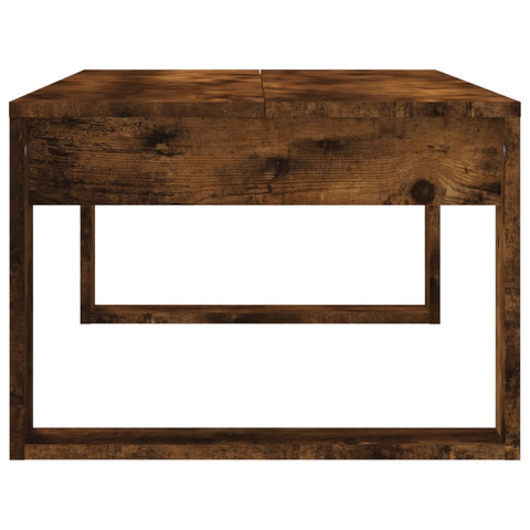 vidaXL Couchtisch Räuchereiche 102x50x35 cm Holzwerkstoff