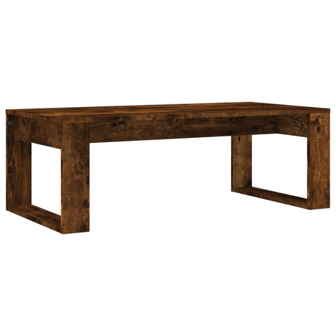 vidaXL Couchtisch Räuchereiche 102x50x35 cm Holzwerkstoff