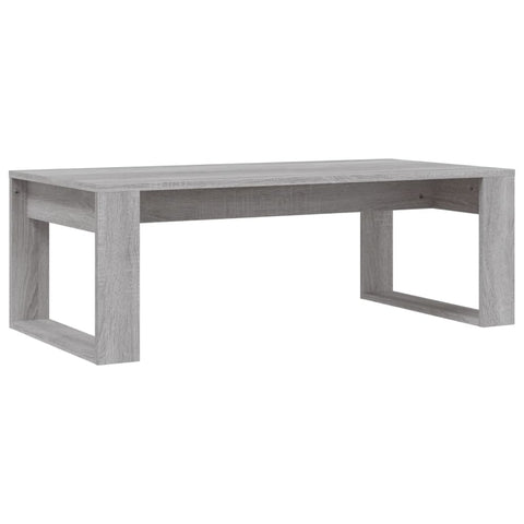 vidaXL Couchtisch Grau Sonoma 102x50x35 cm Holzwerkstoff