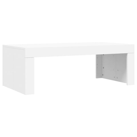 vidaXL Couchtisch Weiß 102x50x36 cm Holzwerkstoff