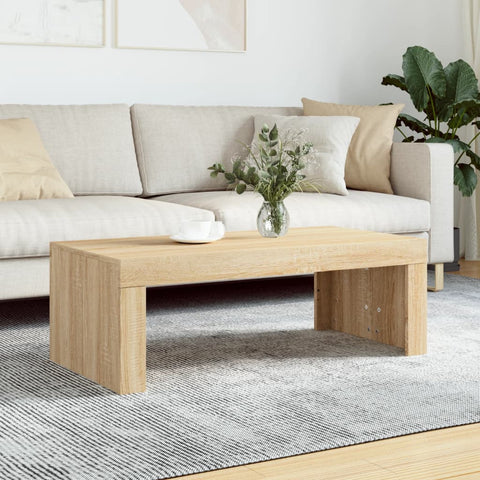 vidaXL Couchtisch Sonoma-Eiche 102x50x36 cm Holzwerkstoff