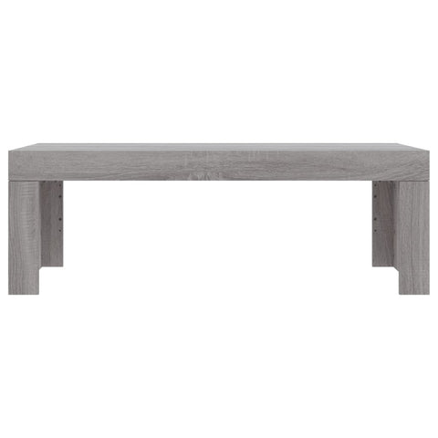 vidaXL Couchtisch Grau Sonoma 102x50x36 cm Holzwerkstoff