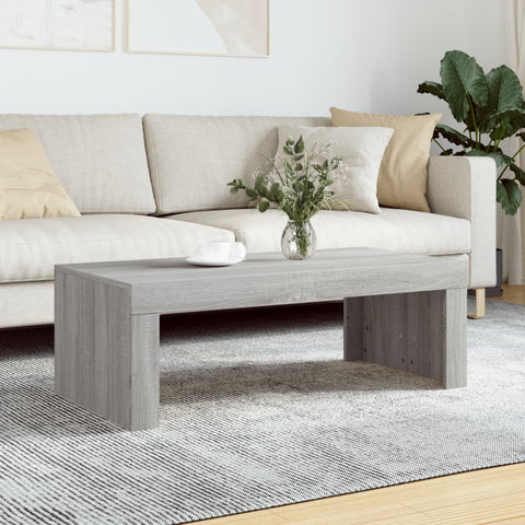 vidaXL Couchtisch Grau Sonoma 102x50x36 cm Holzwerkstoff