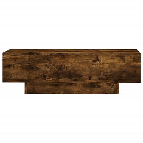 vidaXL Couchtisch Räuchereiche 100x49,5x31 cm Holzwerkstoff