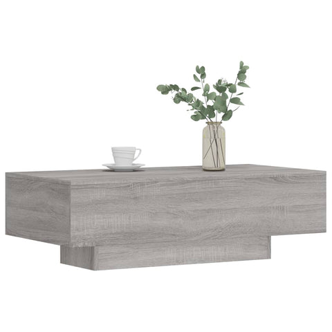 vidaXL Couchtisch Grau Sonoma 100x49,5x31 cm Holzwerkstoff