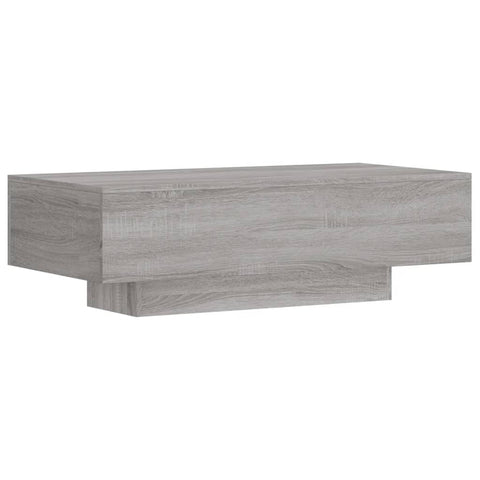 vidaXL Couchtisch Grau Sonoma 100x49,5x31 cm Holzwerkstoff