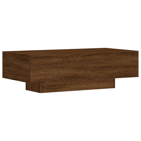 vidaXL Couchtisch Braun Eichen-Optik 100x49,5x31 cm Holzwerkstoff