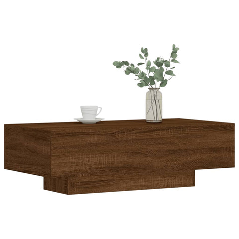 vidaXL Couchtisch Braun Eichen-Optik 100x49,5x31 cm Holzwerkstoff