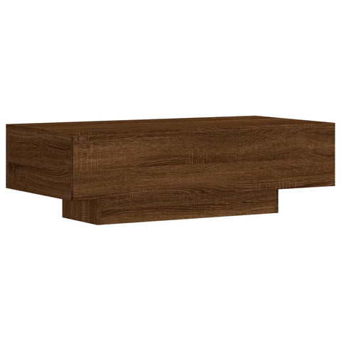 vidaXL Couchtisch Braun Eichen-Optik 100x49,5x31 cm Holzwerkstoff