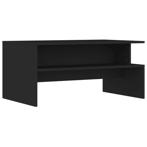 vidaXL Couchtisch Schwarz 90x55x42,5 cm Holzwerkstoff