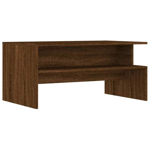 vidaXL Couchtisch Braun Eichen-Optik 90x55x42,5 cm Holzwerkstoff