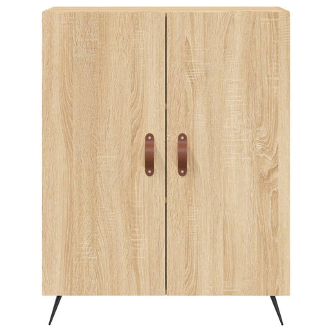 Highboard Sonoma-Eiche 69,5x34x180 cm Holzwerkstoff