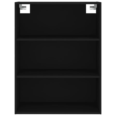 vidaXL Highboard Schwarz 69,5x34x180 cm Holzwerkstoff