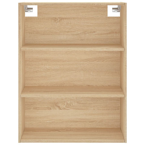 Highboard Sonoma-Eiche 69,5x34x180 cm Holzwerkstoff