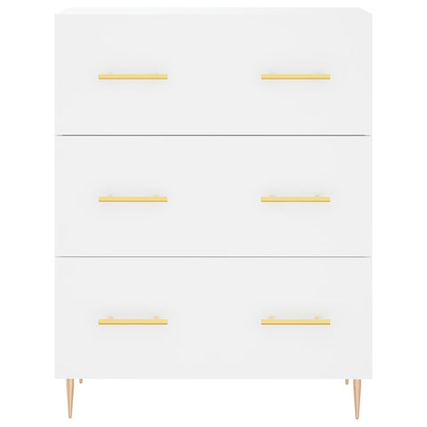 vidaXL Highboard Weiß 69,5x34x180 cm Holzwerkstoff