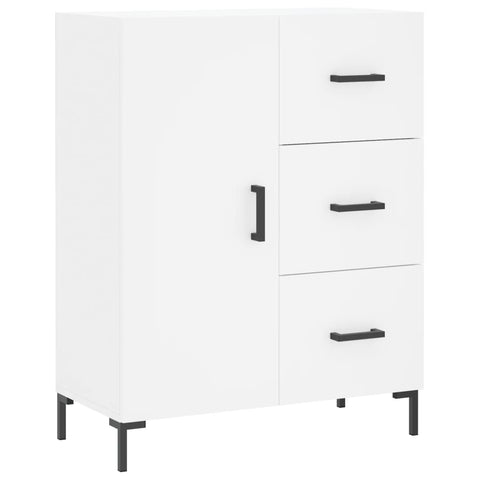 vidaXL Highboard Weiß 69,5x34x180 cm Holzwerkstoff