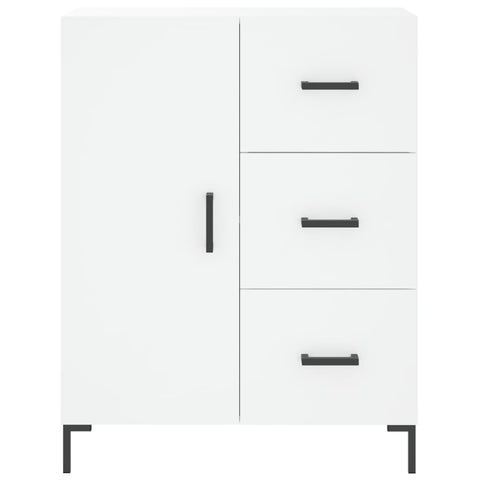 vidaXL Highboard Weiß 69,5x34x180 cm Holzwerkstoff