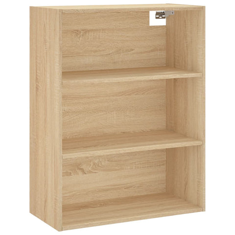 Highboard Sonoma-Eiche 69,5x34x180 cm Holzwerkstoff