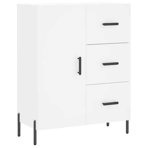 vidaXL Highboard Weiß 69,5x34x180 cm Holzwerkstoff