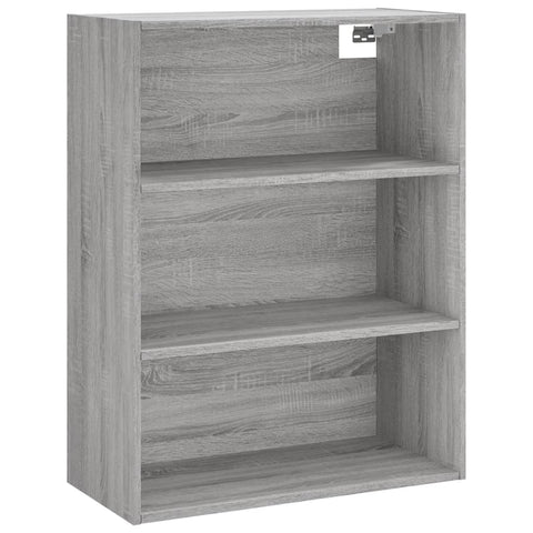 vidaXL Highboard Grau Sonoma 69,5x34x180 cm Holzwerkstoff