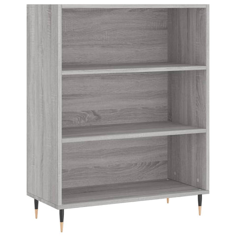 vidaXL Highboard Grau Sonoma 69,5x32,5x180 cm Holzwerkstoff