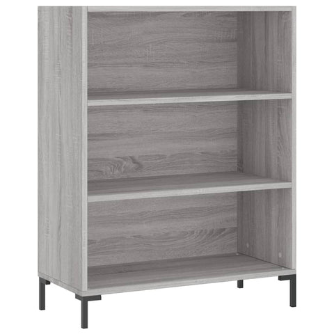 vidaXL Highboard Grau Sonoma 69,5x32,5x180 cm Holzwerkstoff