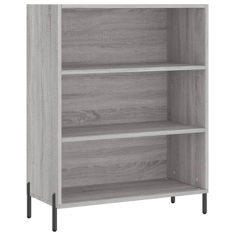 vidaXL Highboard Grau Sonoma 69,5x32,5x180 cm Holzwerkstoff