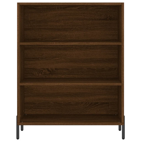 vidaXL Highboard Braun Eichen-Optik 69,5x32,5x180 cm Holzwerkstoff