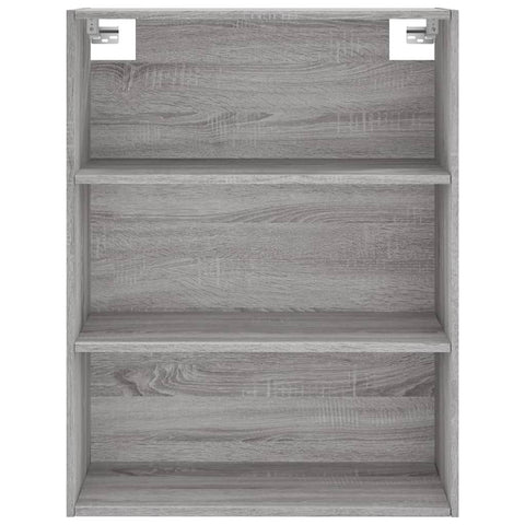 vidaXL Highboard Grau Sonoma 69,5x32,5x180 cm Holzwerkstoff