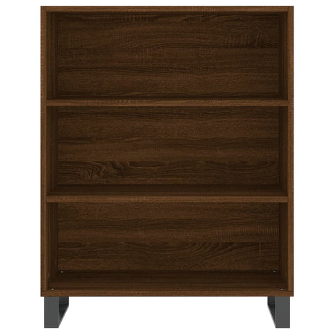 vidaXL Highboard Braun Eichen-Optik 69,5x32,5x180 cm Holzwerkstoff