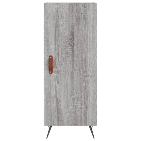 vidaXL Highboard Grau Sonoma 34,5x34x180 cm Holzwerkstoff