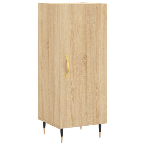 vidaXL Highboard Sonoma-Eiche 34,5x34x180 cm Holzwerkstoff