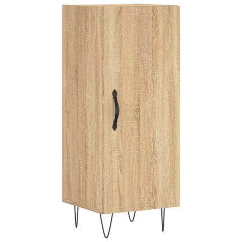 vidaXL Highboard Sonoma-Eiche 34,5x34x180 cm Holzwerkstoff