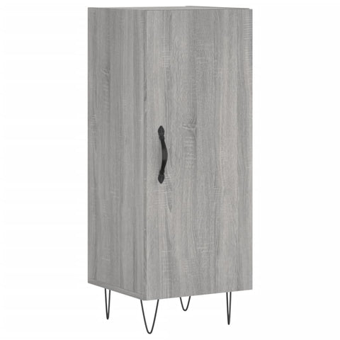 vidaXL Highboard Grau Sonoma 34,5x34x180 cm Holzwerkstoff